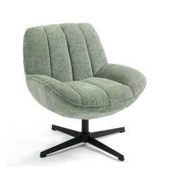 Ena Green Drehsessel aus Stoff VeryForma