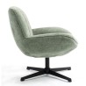 Ena Green Drehsessel aus Stoff VeryForma