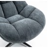 Molo Stoffdrehstuhl Blau VeryForma