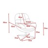 Molo Drehstuhl grauer Stoff VeryForma
