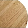 Table Basse Ronde Olen placage en bois de chêne VeryForma