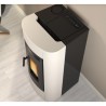 Fogão a pellets ventilado La Nordica Extraflame Klaudia 8kW Ivory