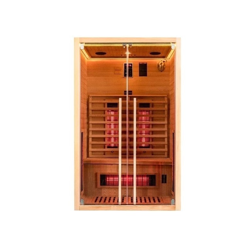 VerySpas 2-Personen-Infrarot-Fichten-Duo-Sauna