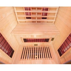 VerySpas 2-Personen-Infrarot-Fichten-Duo-Sauna