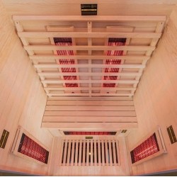 Sauna Infrarouge Duo en Epicea 2 places VerySpas