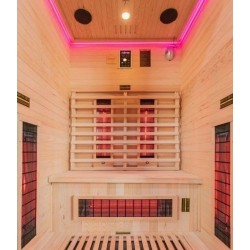 Sauna Infrarouge Duo en Epicea 2 places VerySpas