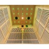 Sauna Infrarouge Twin panoramique 2 places en Epicea VerySpas