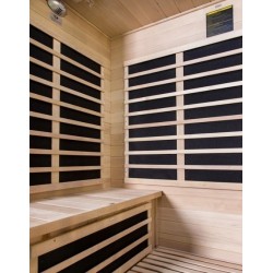 Quatro Sauna Panorâmica Infravermelha de 4 lugares em VerySpas Spruce