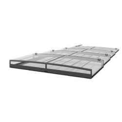 Linea Cubierta de piscina plana Abrilios Telescópica para piscina 600x300