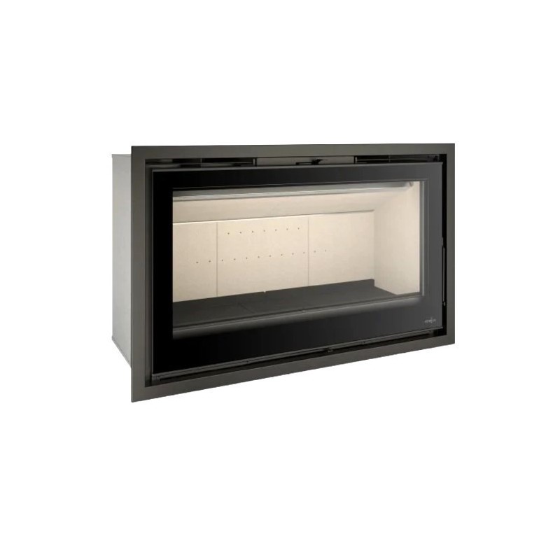 Ferlux F-1000 Grande 14.1 kW Turbo Ventilado Inserção de Madeira