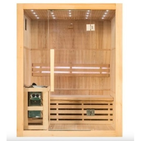 Nordic Panoramic 2 Personen UniSpas-Dampfsauna