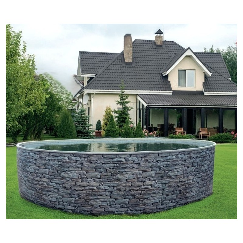 Azuro Stone Design Piscina Redonda 3,66x1,2m
