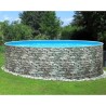 Azuro Stone Design Round Swimming Pool 5x1.2m