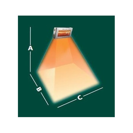 Lampe Infrarouge IRC Varmatec 2000 Watts