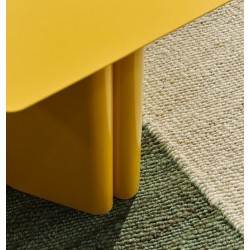 Black Jet Mindi Wooden Side Table 50cm VeryForma