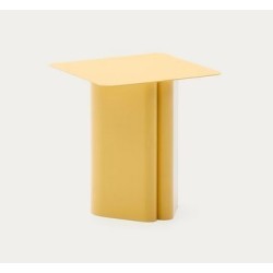 Black Jet Mindi Wooden Side Table 50cm VeryForma