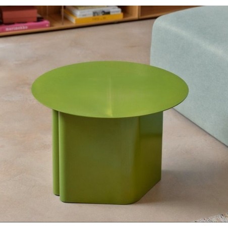 Avin Beistelltisch aus grünem Eisen 55cm VeryForma