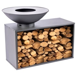 Braséro Onyx 80 Table et grille surélevée RedFire