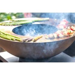 Braséro Onyx 80 Table et grille surélevée RedFire