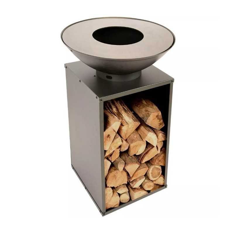 Onyx 60 Brazier with Raised Grid and RedFire Cover