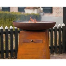 Orion Rust Brazier and RedFire Lid