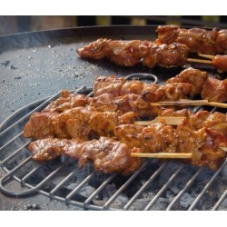 Onyx 80 Kohlenbecken Tisch und erhöhtes Gitter RedFire