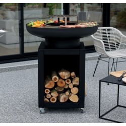 Brasero Brasiflam Pack Plus noir Flamino