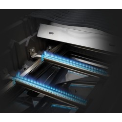 Barbecue gaz Napoleon Rogue® PRO-S 625 RSIB SIZZLE ZONE™ avec brûleur latéral et arrière infrarouge