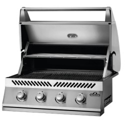 Napoleon 500 Bi Serie 32 Einbau-Gasgrill mit 4 Edelstahlbrennern