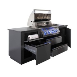 OASIS® 105 Napoleon Cozinha ao Ar Livre com Grelha Lateral Sizzle Zone® Série 700