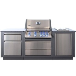 OASIS® Compact P500 Napoleon Cucina da Esterno con Barbecue e Zona SfrigolanteMD