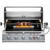 Napoleon Big 38 Series 700 Einbau-Gasgrill mit 5 Brennern und 1 Infrarot hinten