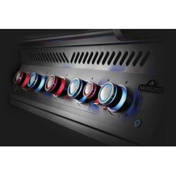 Barbecue gaz Napoleon Encastrable Big 38 Série 700 avec 5 brûleurs et 1 infrarouge arrière