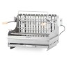 Le Marquier Mendy Stainless Steel Barbecue with Cart and Rotisserie