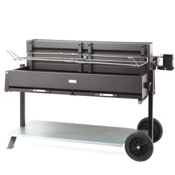 Le Marquier Méchoui Barbecue auf Wagen und Rotisserie