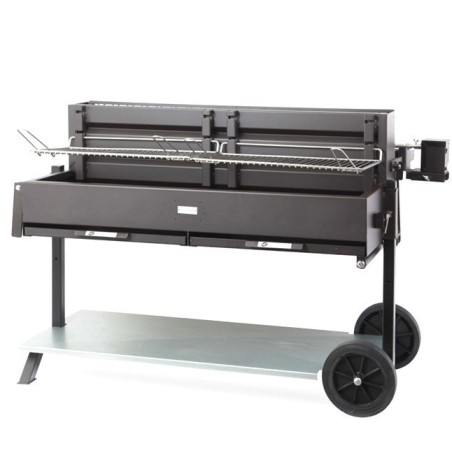 Le Marquier Méchoui Churrasco no carrinho e churrasqueira