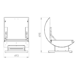 O Churrasco Francês XL 60 Duo Le Marquier 60x40