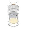 Kamado Monolith One 55 Grill con carrello