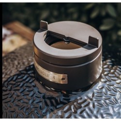 Kamado Monolith Basic Grelha Preta com Carrinho