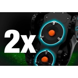 Gardena Smart Sileno Free Robot cortacésped sin cable delimitador 800m2