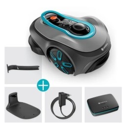 Robot Tondeuse Gardena Smart Sileno Free sans câble périphérique 600m2