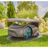Gardena Robot Sileno Free und Max Rasenmäher-Unterstand