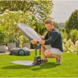 Abri Tondeuse Gardena Robot Sileno Free et Max