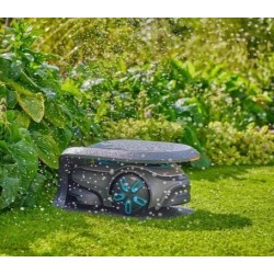 Gardena Robot Sileno Free und Max Rasenmäher-Unterstand