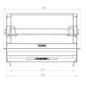 Le Marquier Montory Barbecue da incasso 61x40