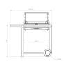Le Marquier Montory Grill Grill com Carrinho 61x40