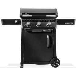 Napoleon FREESYTLE schwarze LPG 3-Flammen Gas-Plancha mit Wagen