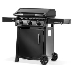 Napoleon FREESYTLE black LPG 3-burner gas plancha with trolley