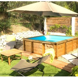 Piscine Bois Hors-Sol Tropic Junior 226x226