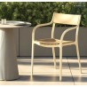 Chaise Madison Wood Cream Vondom